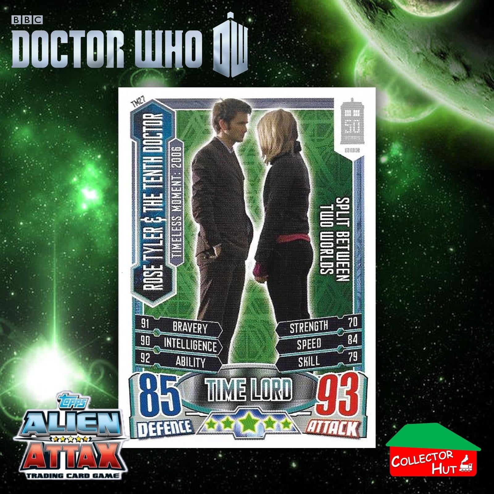 Topps Doctor Who Alien Attax 50th Anniversary Edition Companion Timeless Cards