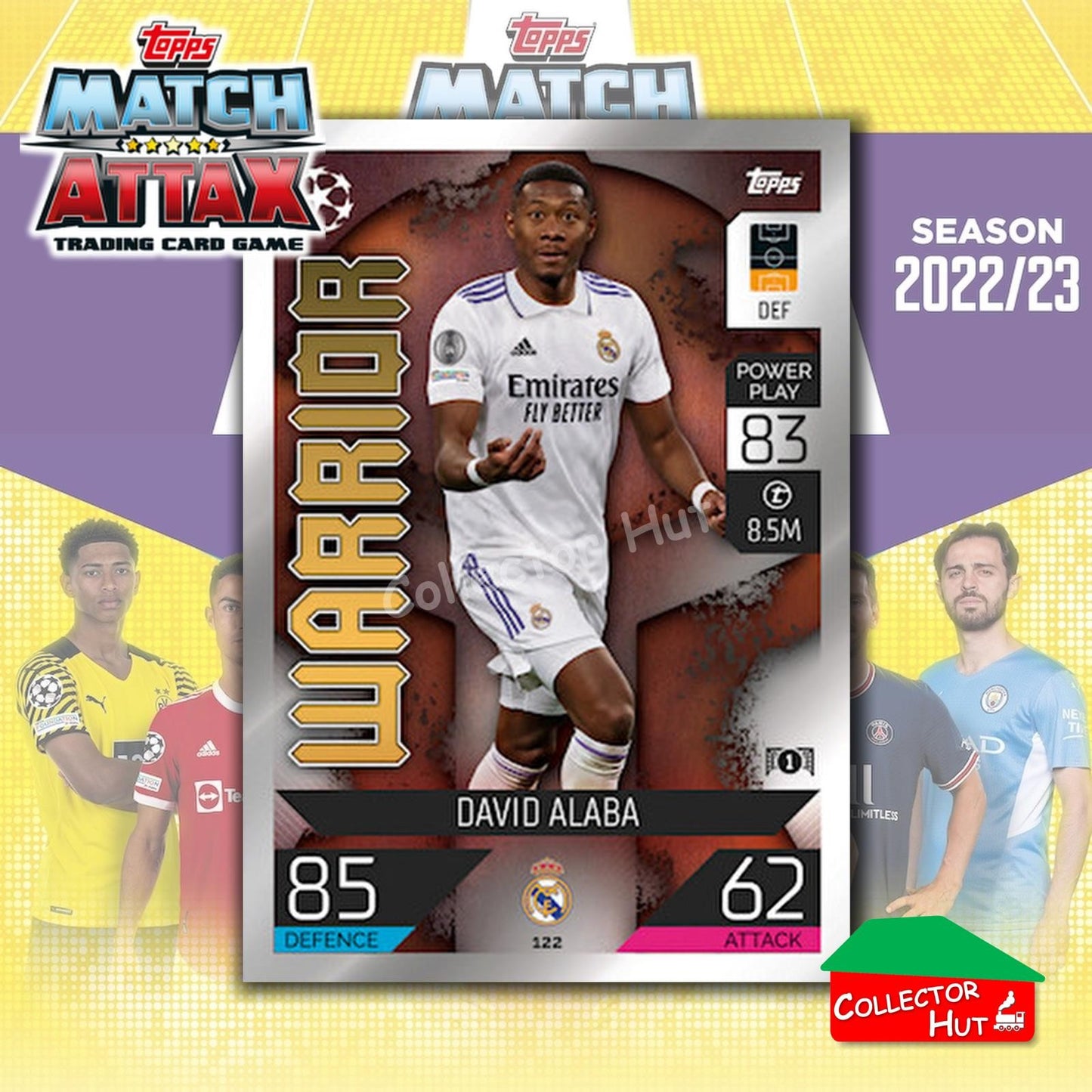 Topps Match Attax Europa Champions League 2022/23 TCG Trading Cards Base 1-189