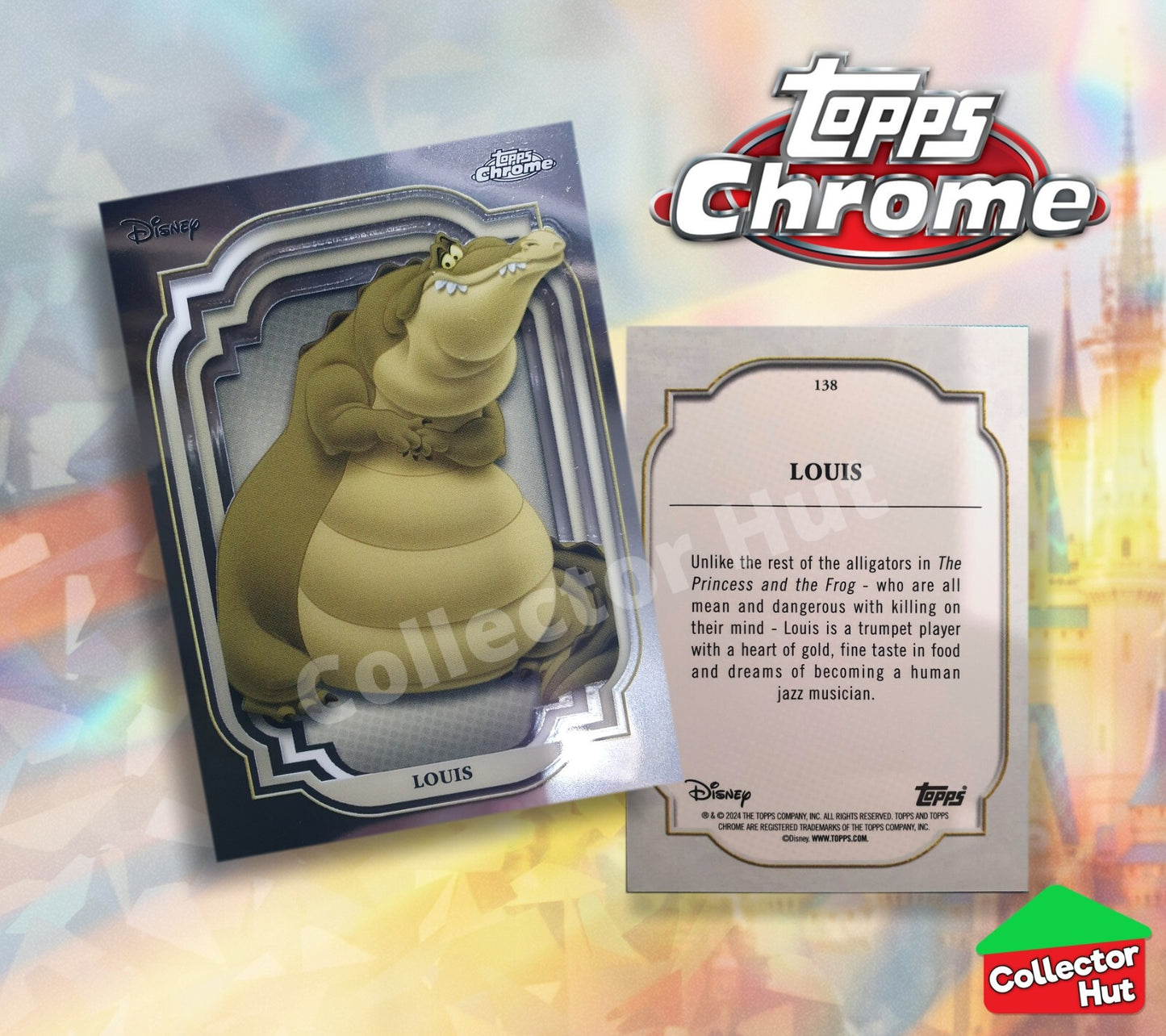 Disney Topps Chrome 2024 Base Cards 1-200 Pick Singles to Complete Your Set