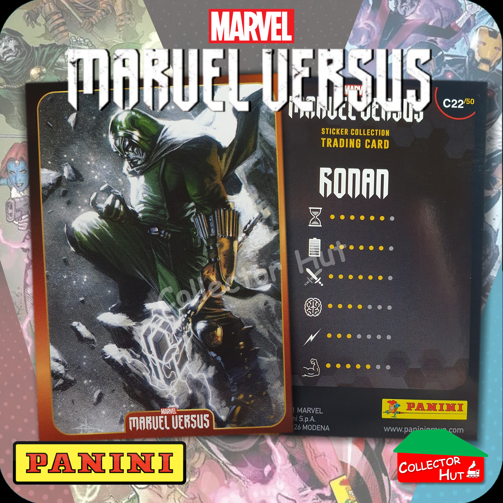 Panini Marvel Versus 2022 Series Trading Cards 1-50 NEW FRESH You Choose