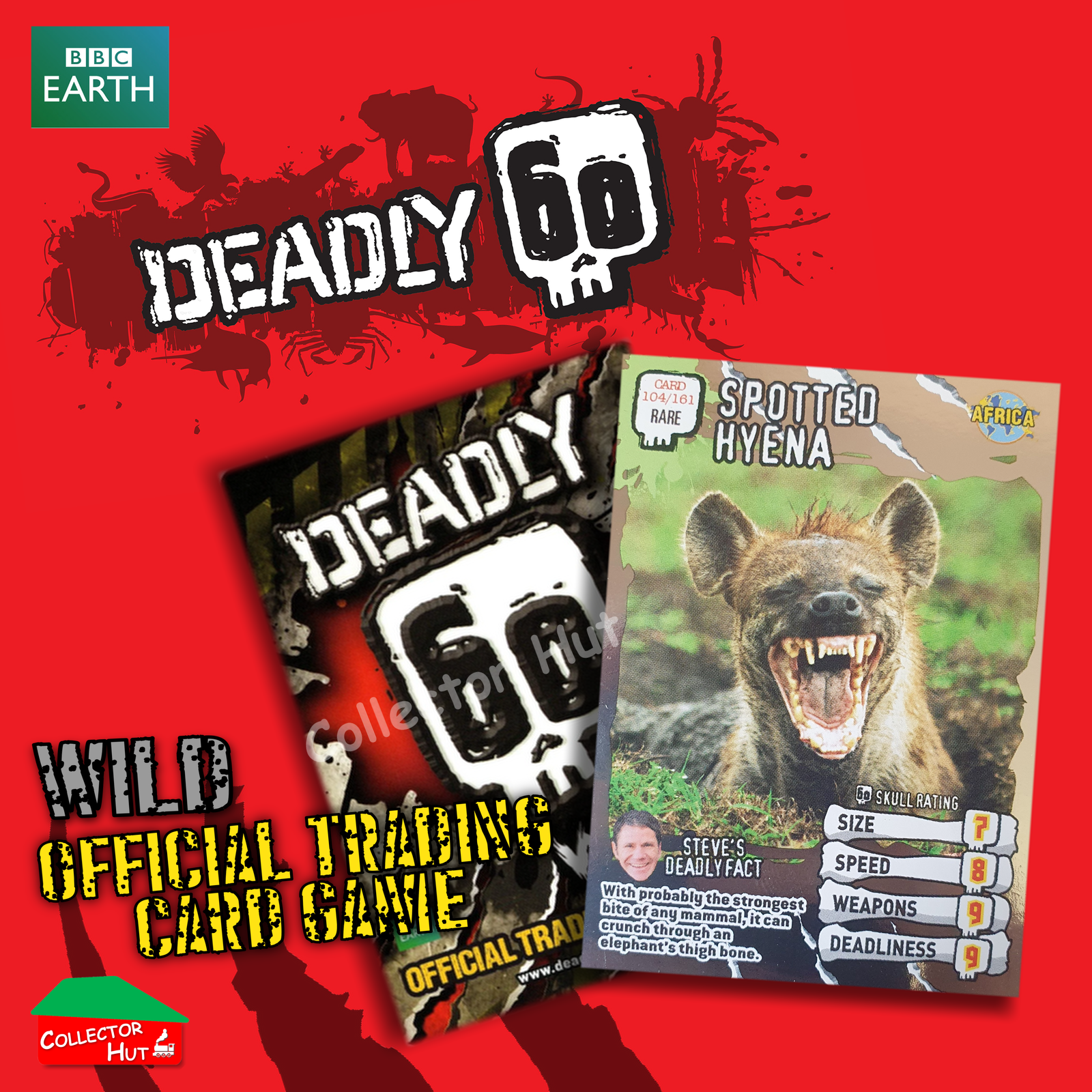 CBBC Deadly 60 Season 1, 2 & Wild FOIL RARE LIMITED Trading Cards
