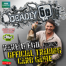 CBBC Deadly 60 Season 1, 2 & Wild FOIL RARE LIMITED Trading Cards
