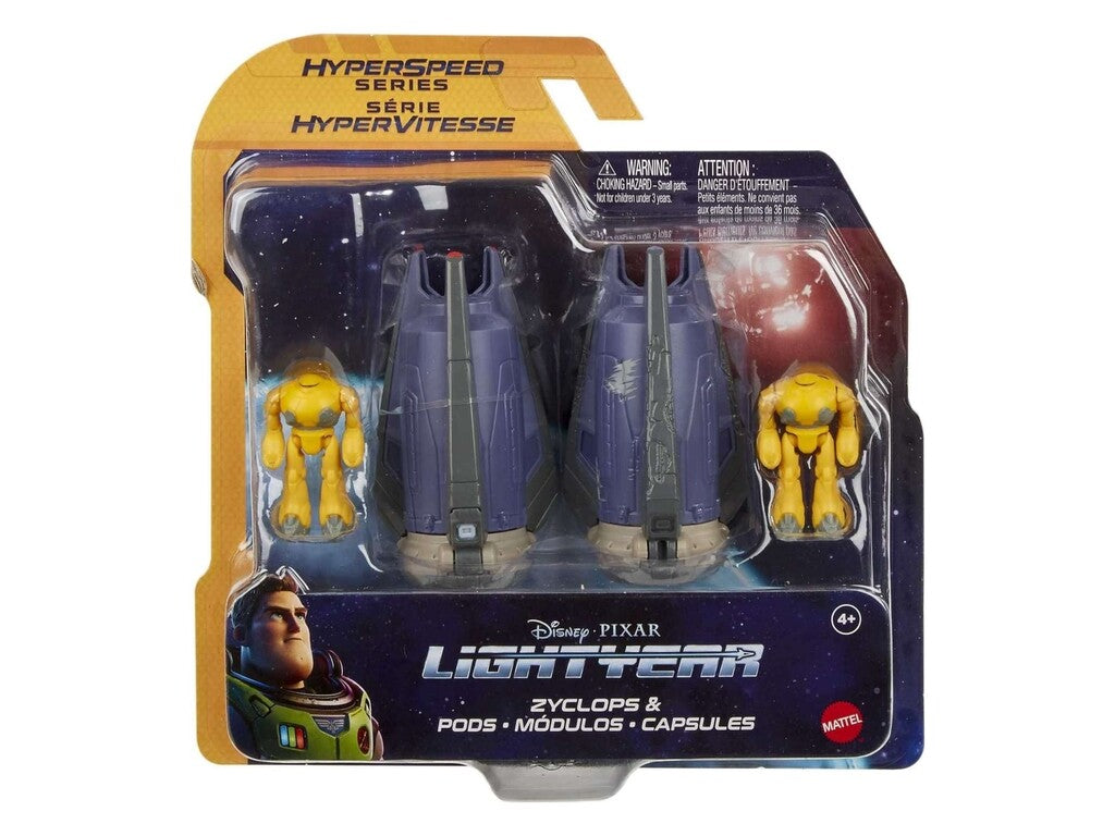 Disney Lightyear Mattel Hyperspeed Series Model Spaceships Action Figures