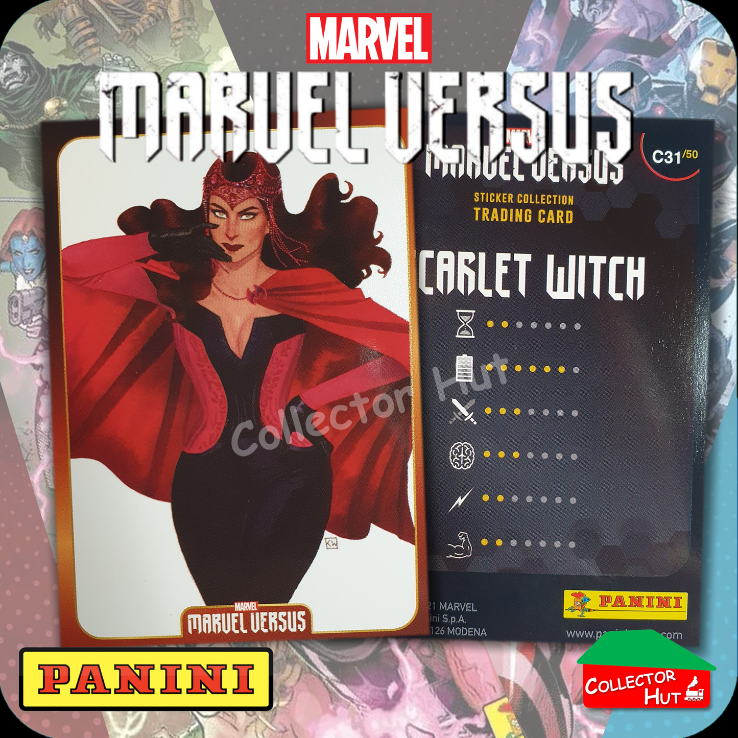 Panini Marvel Versus 2022 Series Trading Cards 1-50 NEW FRESH You Choose
