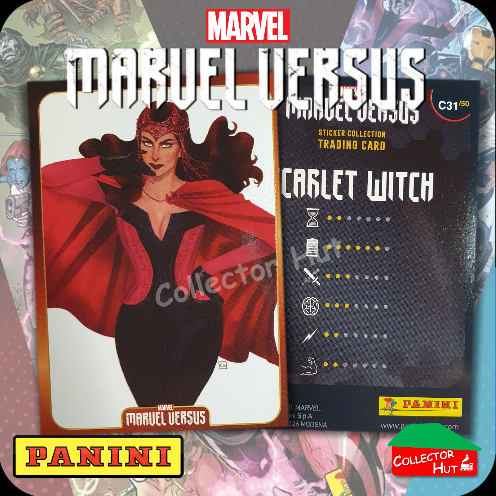 Panini Marvel Versus 2022 Series Trading Cards 1-50 NEW FRESH You Choose