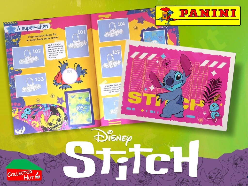Panini Disney Stitch Single Stickers Lilo & Stitch 2024