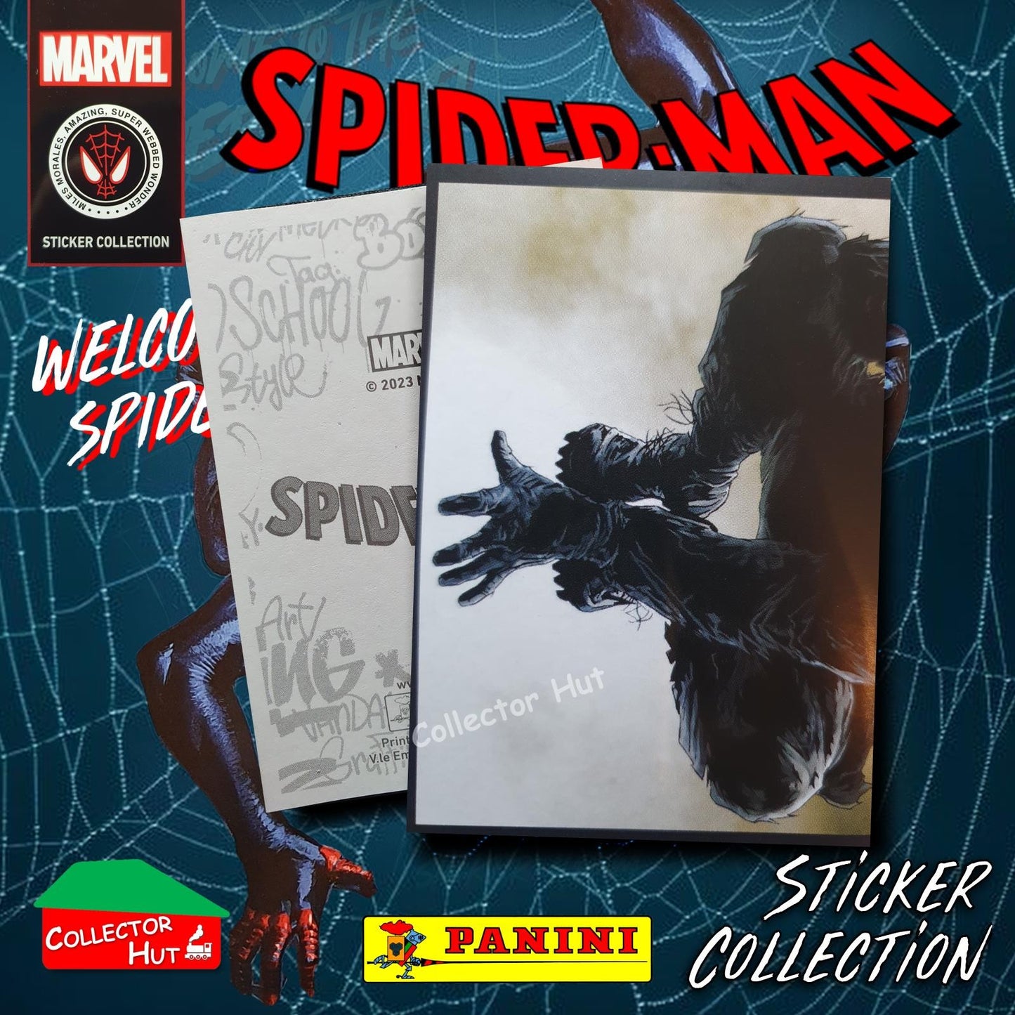 Panini Spider-Man Spider-Verse 2023 Collection Sticker Singles #1-163 & F1-30