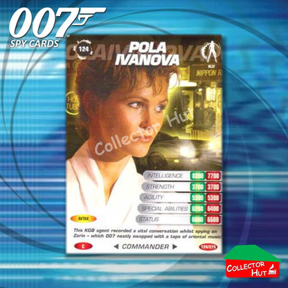 James Bond 007 Commander Spy Cards BASE COMMON YOU CHOOSE