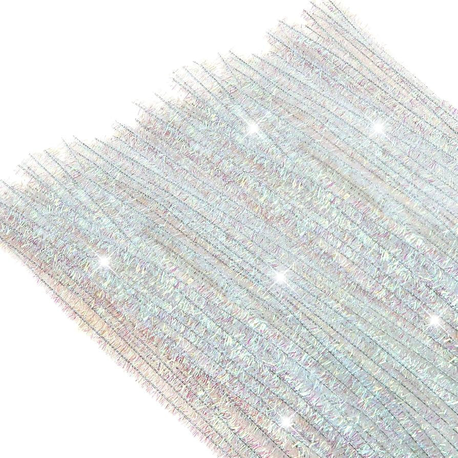 Chenille Craft Stems Pipe Cleaners 20pcs 30cm x 6mm Long Flexible Craft Supplies