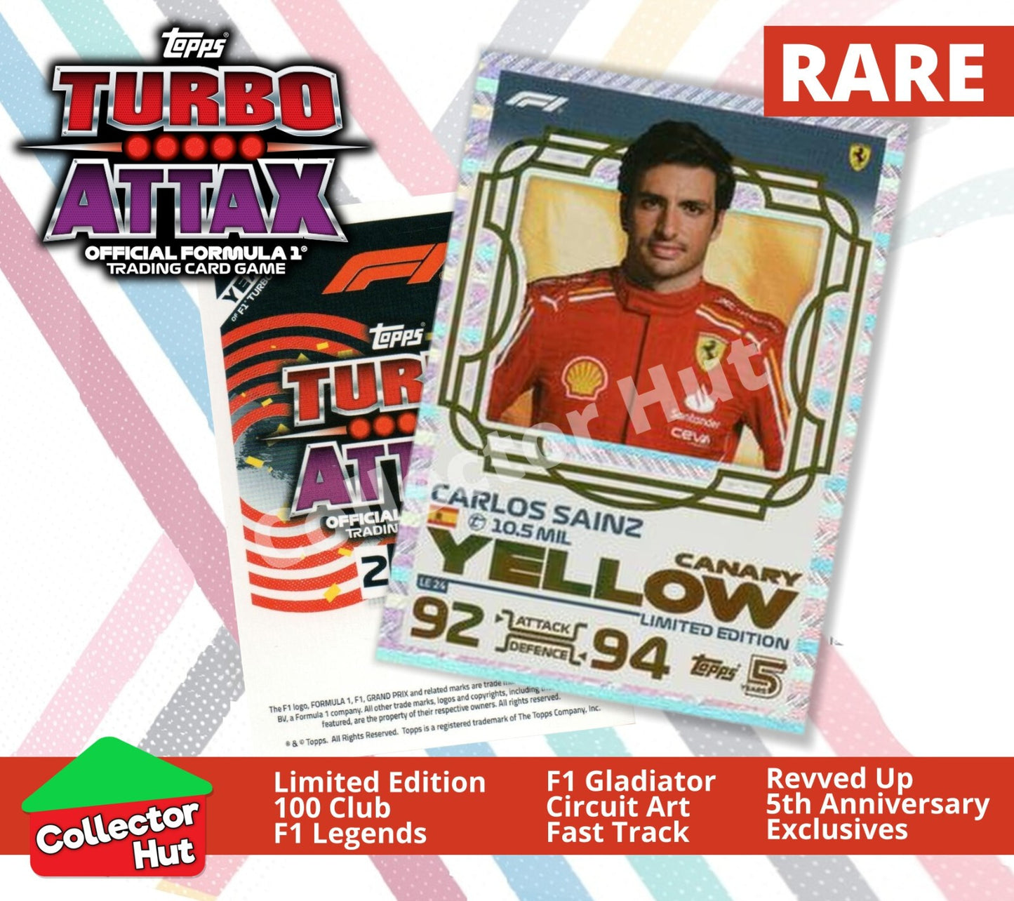 Topps Turbo Attax Formula 1 F1 2024 #313-344 RARE Limited Cards YOU CHOOSE