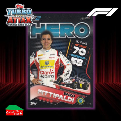 Topps Turbo Attax Formula 1 F1 2022 #1-131 Base Cards YOU CHOOSE