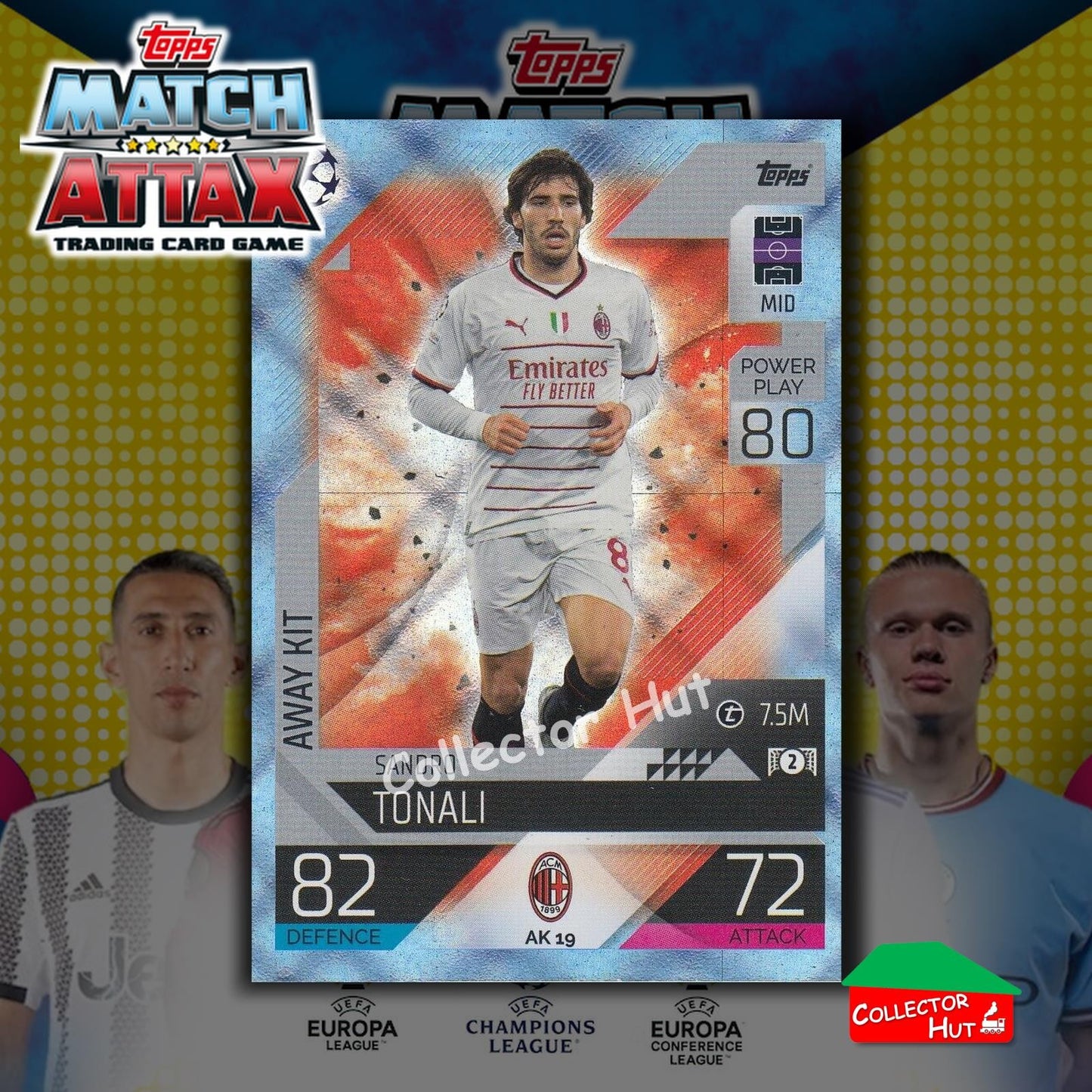 Topps Match Attax Extra 2022/23 Parallel CRYSTAL & EMERALD Cards YOU CHOOSE