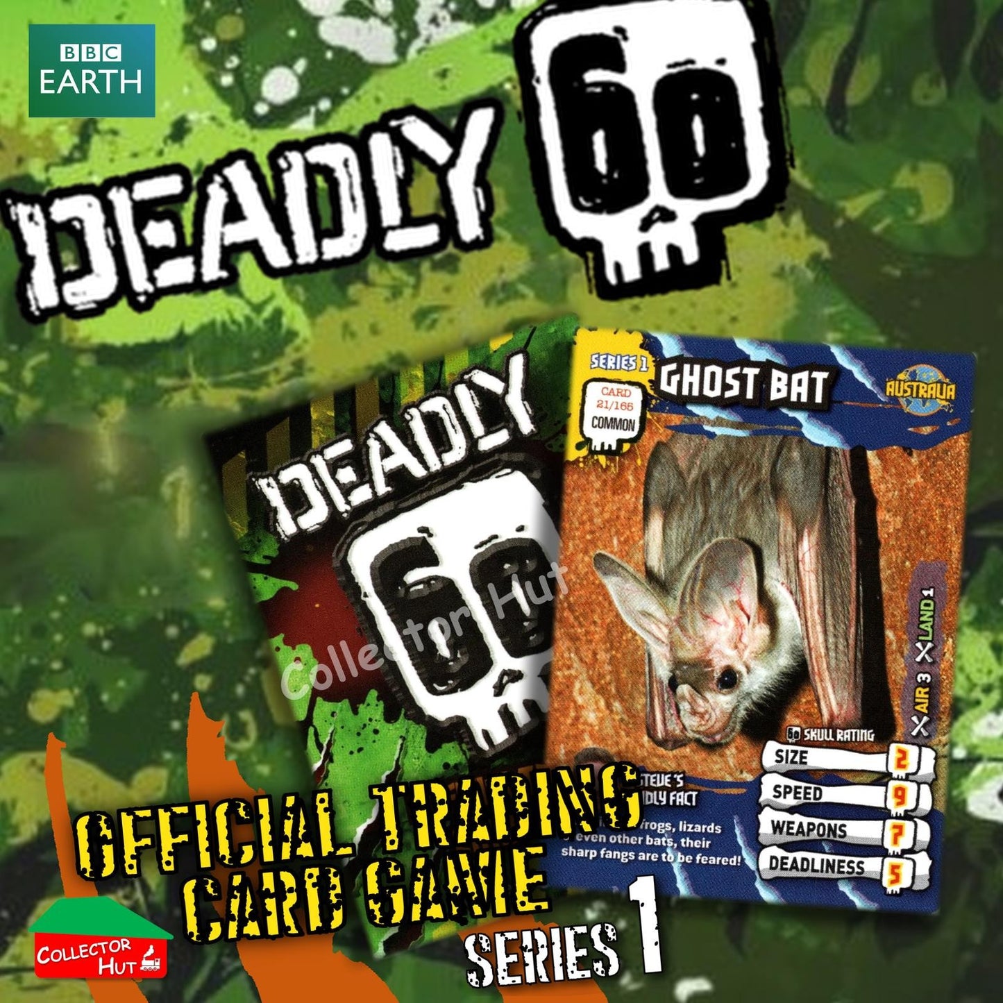 CBBC Deadly 60 Season 1 + 2 Trading Cards  Choose Your Cards