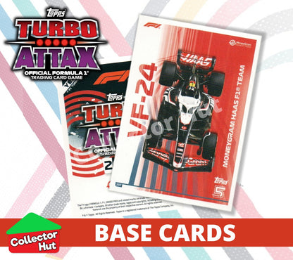 Topps Turbo Attax Formula 1 F1 2024 #167-312 Base Cards YOU CHOOSE