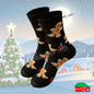 CHRISTMAS SOCKS Cotton Blend Anti-Odor Unisex Crew Socks CUSTOM Gift Set
