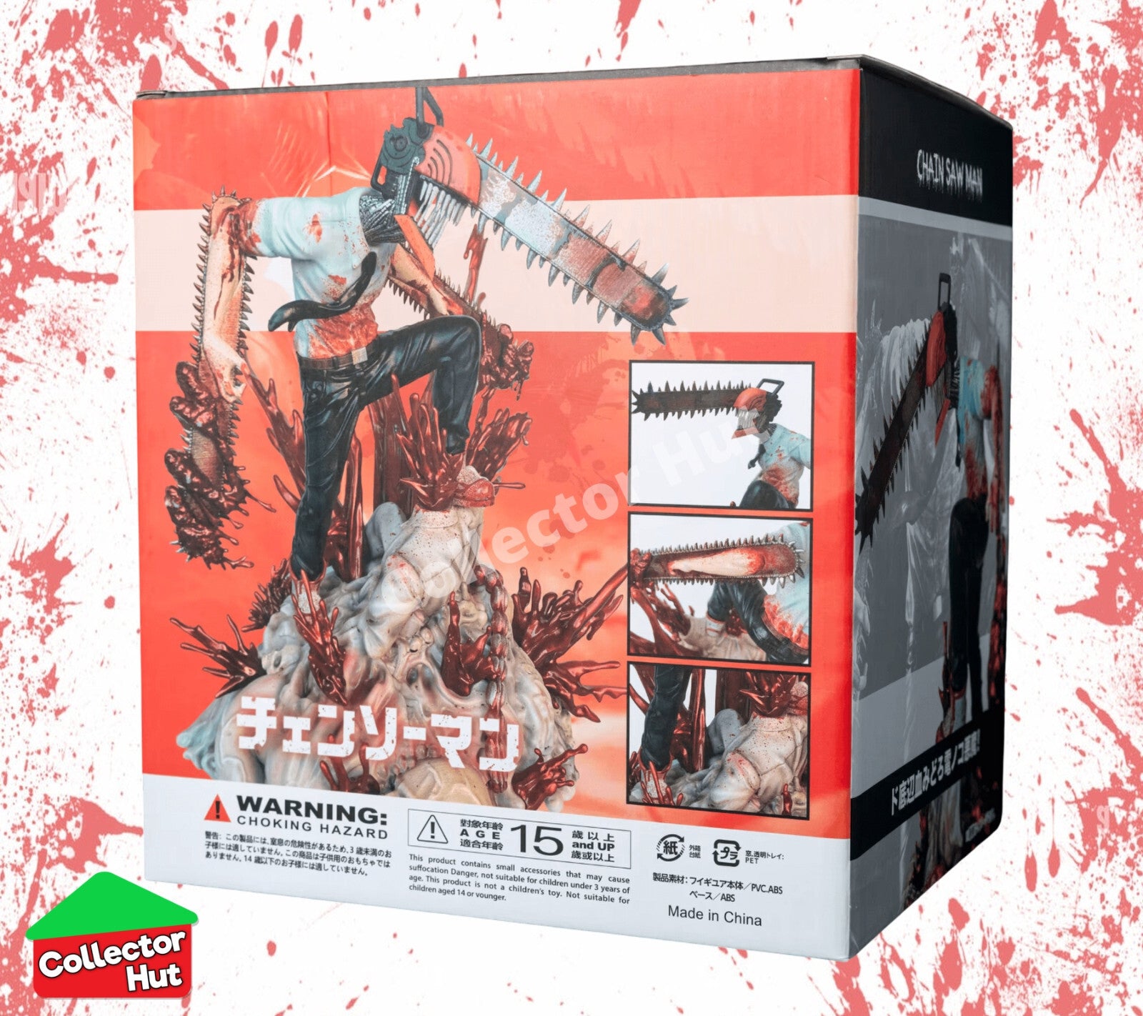 Chainsaw Man Denji Anime Action Figure 28cm Character Collectible Model Statue