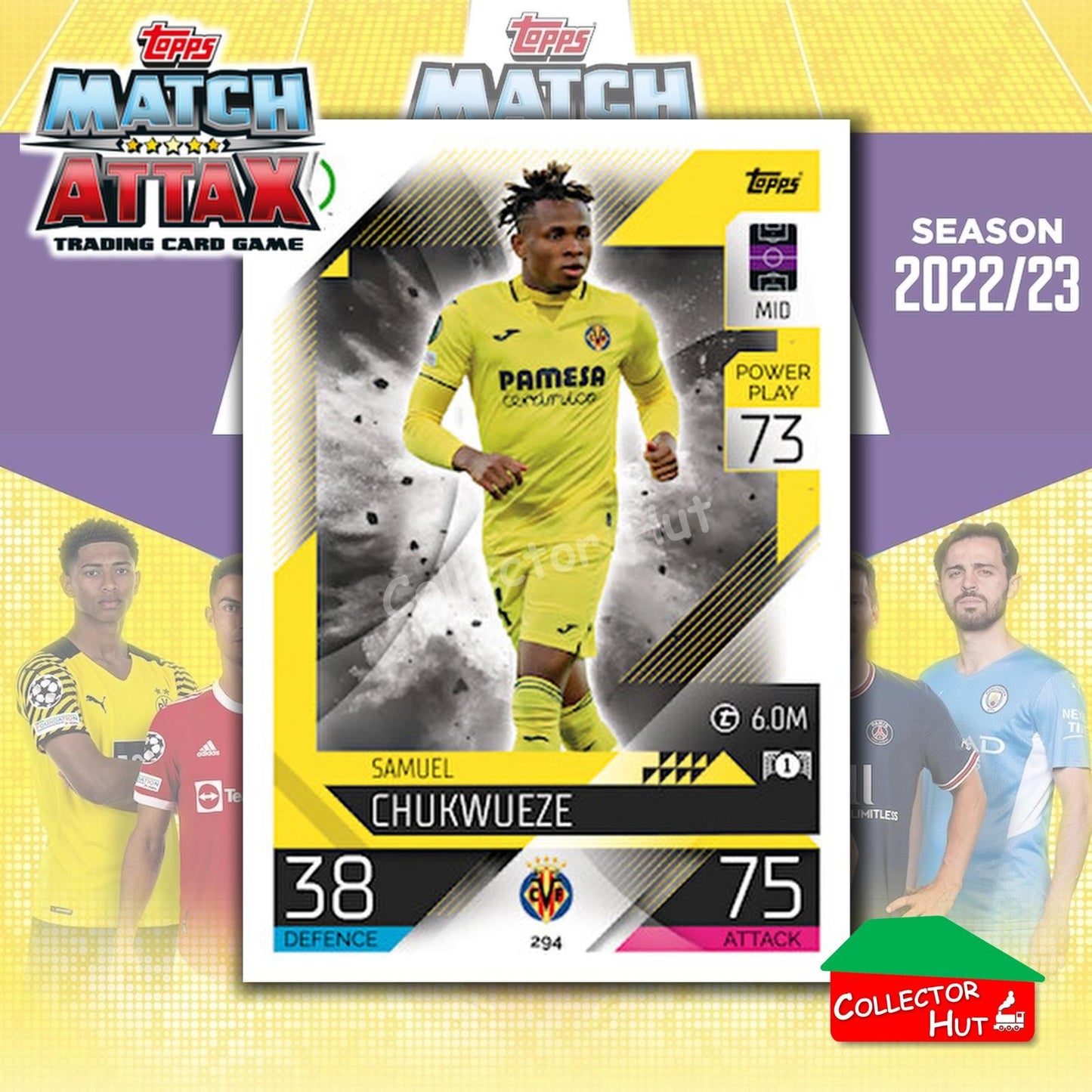 Topps Match Attax Europa Champions League 2022/23 TCG Trading Cards Base 190-387