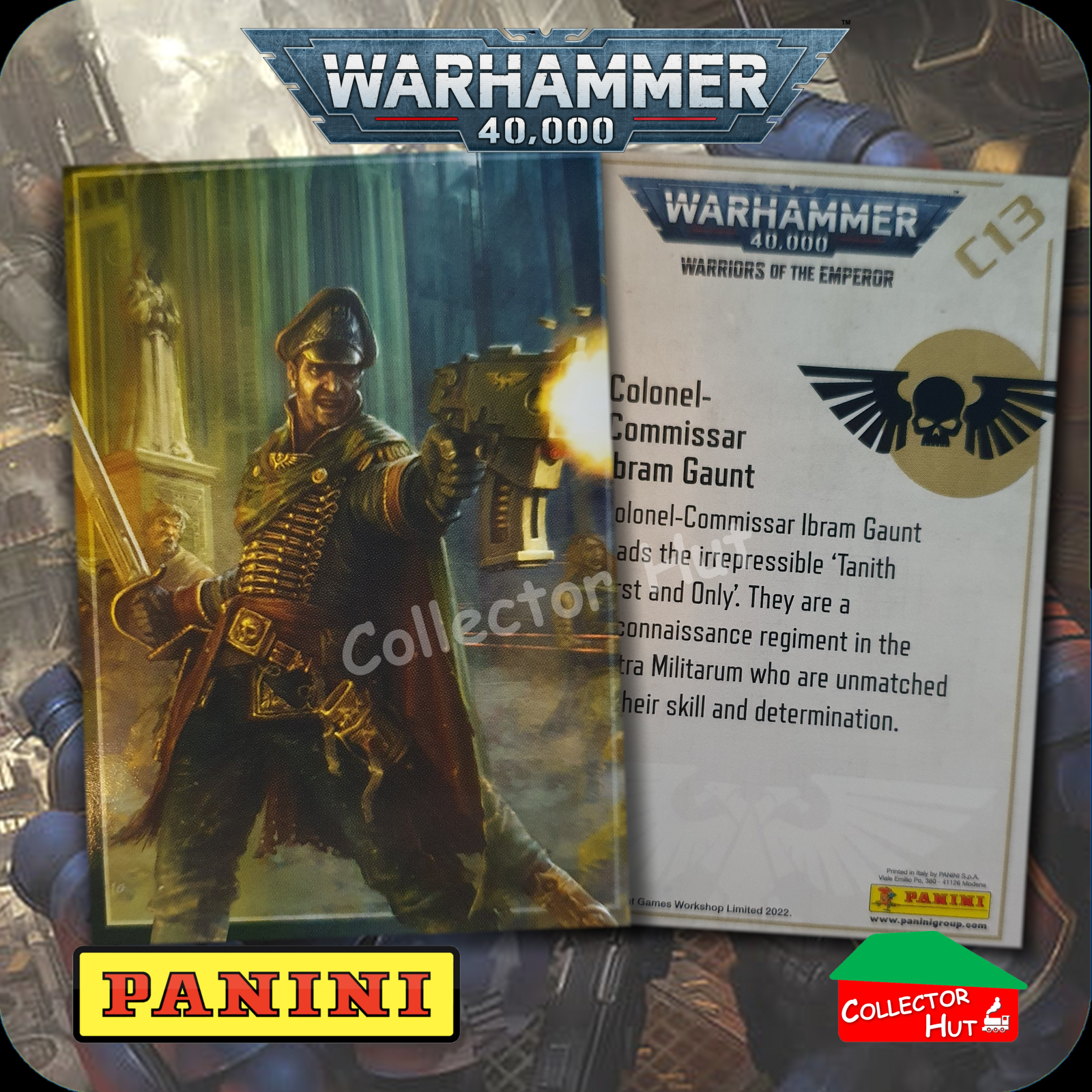 PANINI Warhammer 40,000 40k Warriors of the Emperor Trading Cards You Choose