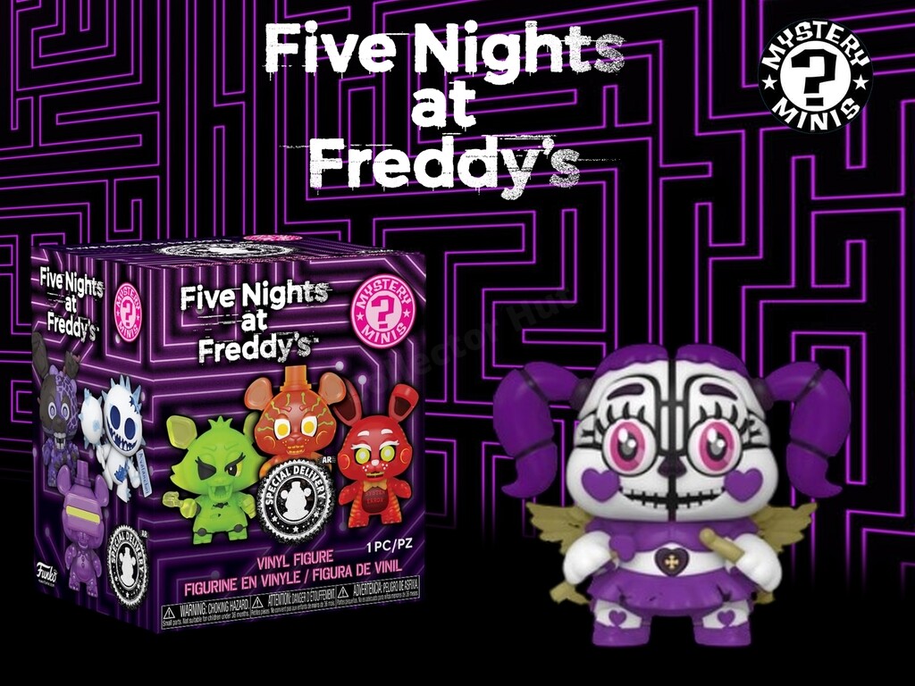 Funko Mystery Minis Five Nights at Freddy's Figurines Season 6 Special Delivery