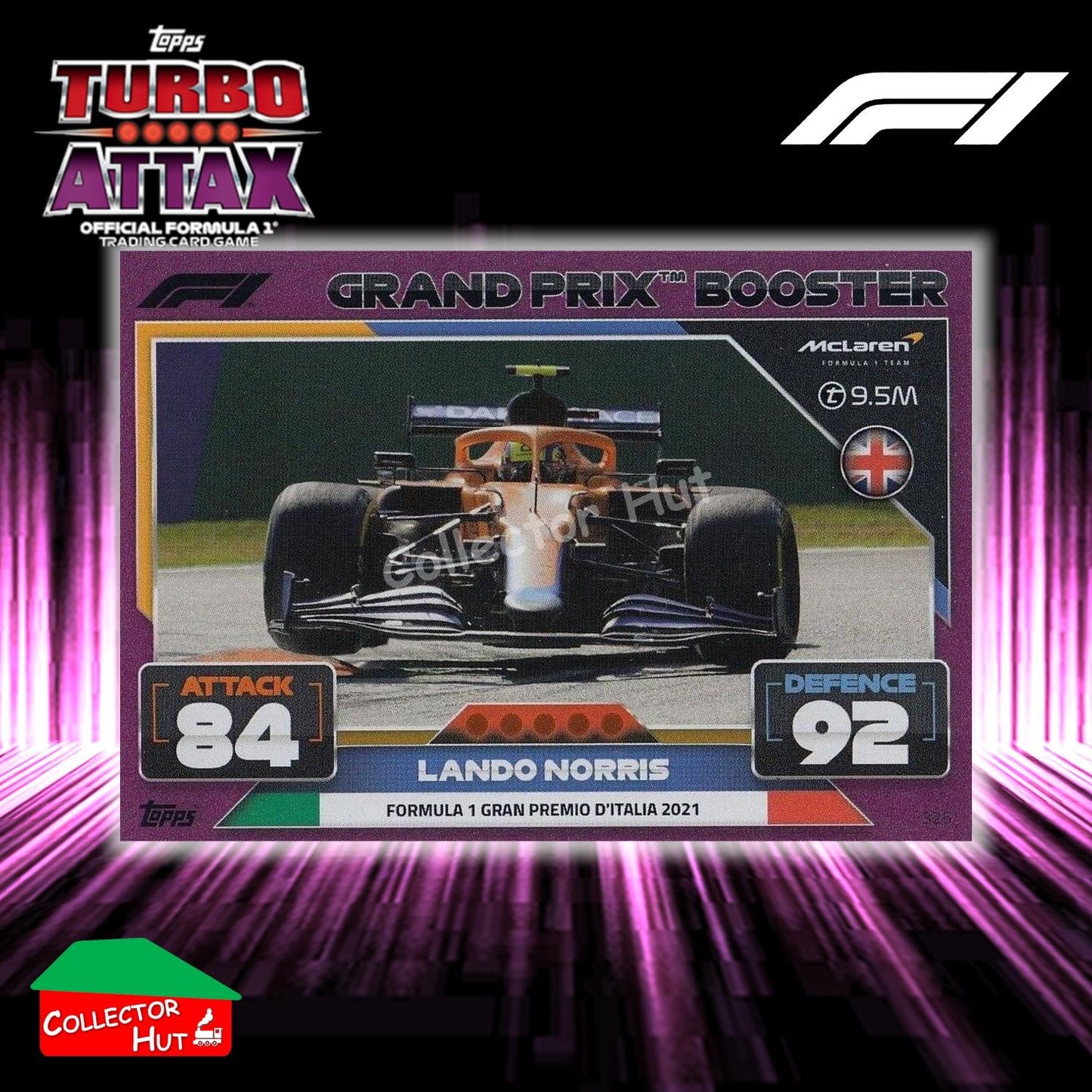 Topps Turbo Attax Formula 1 F1 2022 PINK GREEN RED Parallel Cards