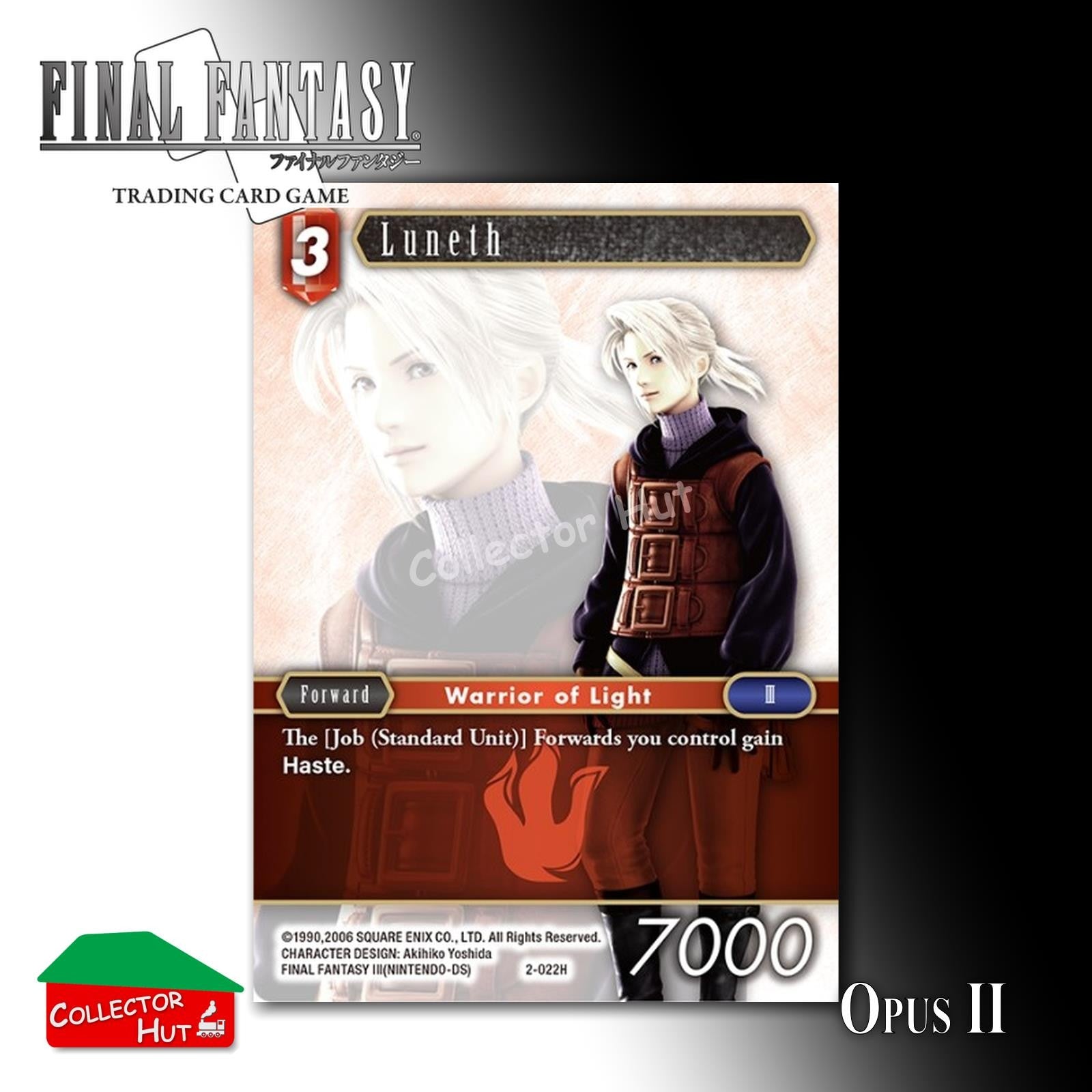 Final Fantasy Trading Card Game OPUS II 2 Singles You Choose