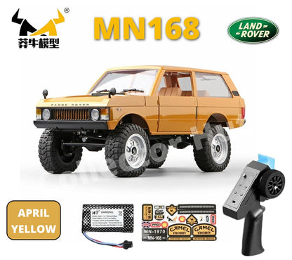 MN168 RC Rock Crawler 1:12 Scale Premium Land Rover 1970 Design Upgradable Boxed