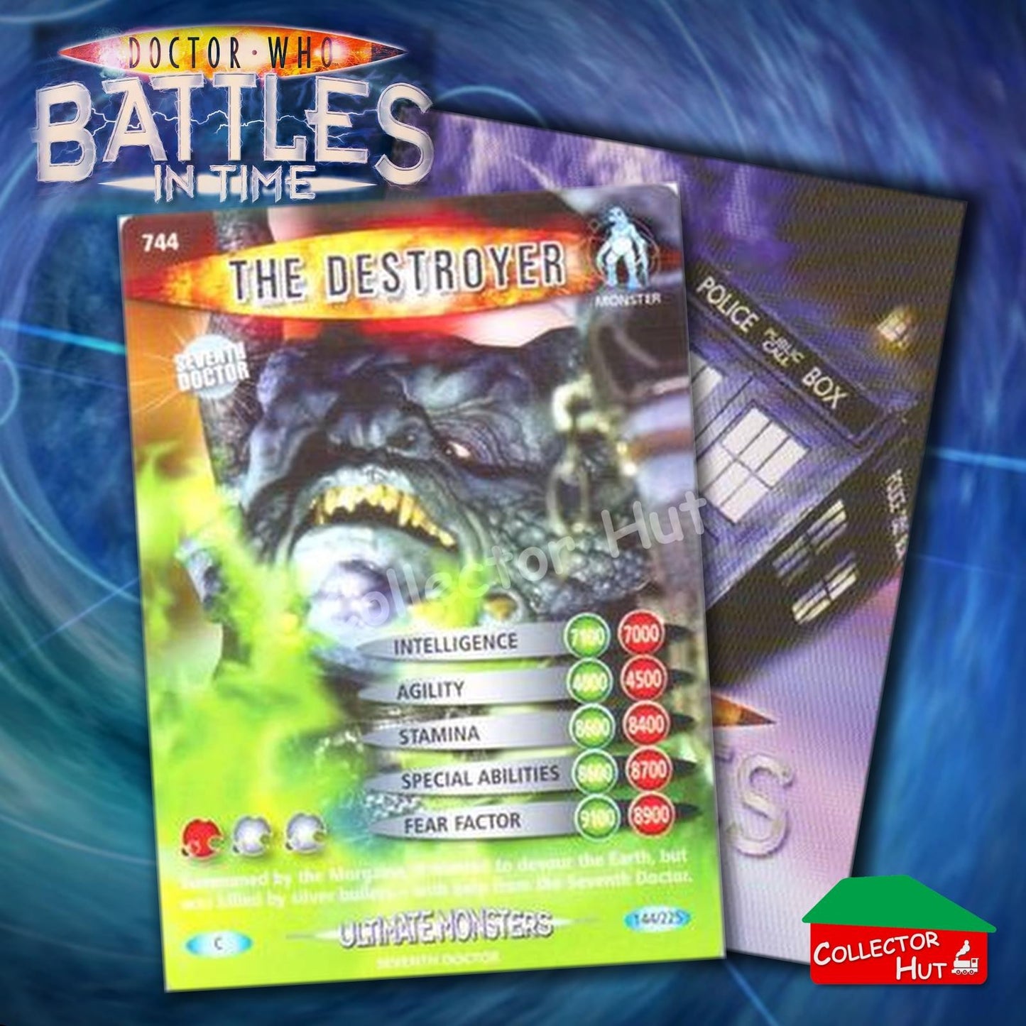 DOCTOR WHO Battles in Time #601-825 ULTIMATE MONSTERS RARE & COMMON Cards