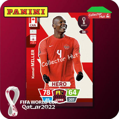 Panini Adrenalyn XL Qatar World Cup 2022 Trading Cards BASE SET #28-144