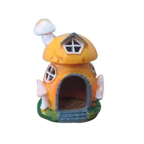 Mini Aquarium Medium Scenary Decorations Boats Planes Huts