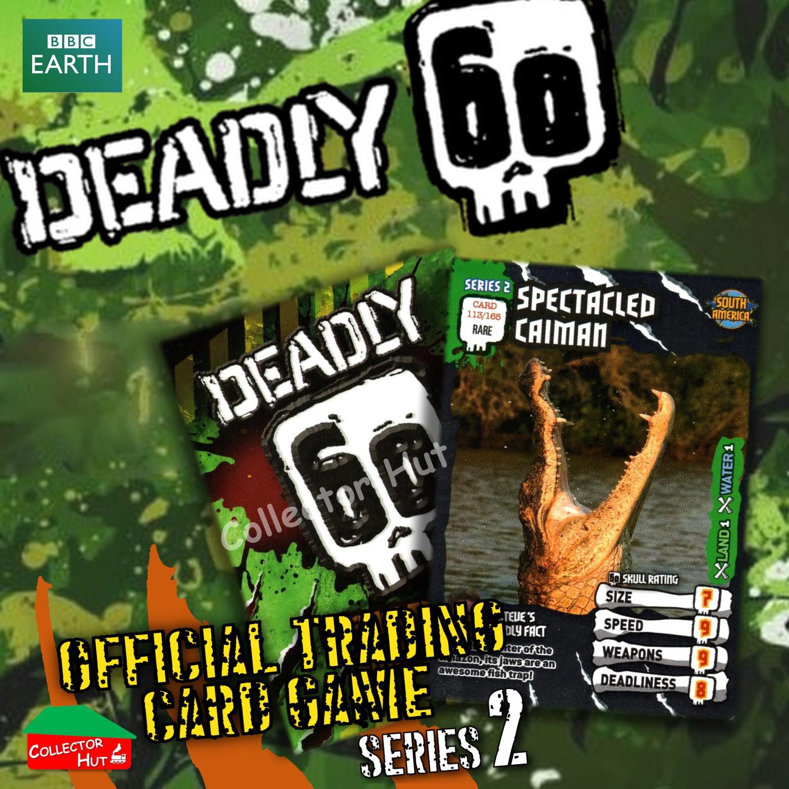 CBBC Deadly 60 Season 1, 2 & Wild FOIL RARE LIMITED Trading Cards