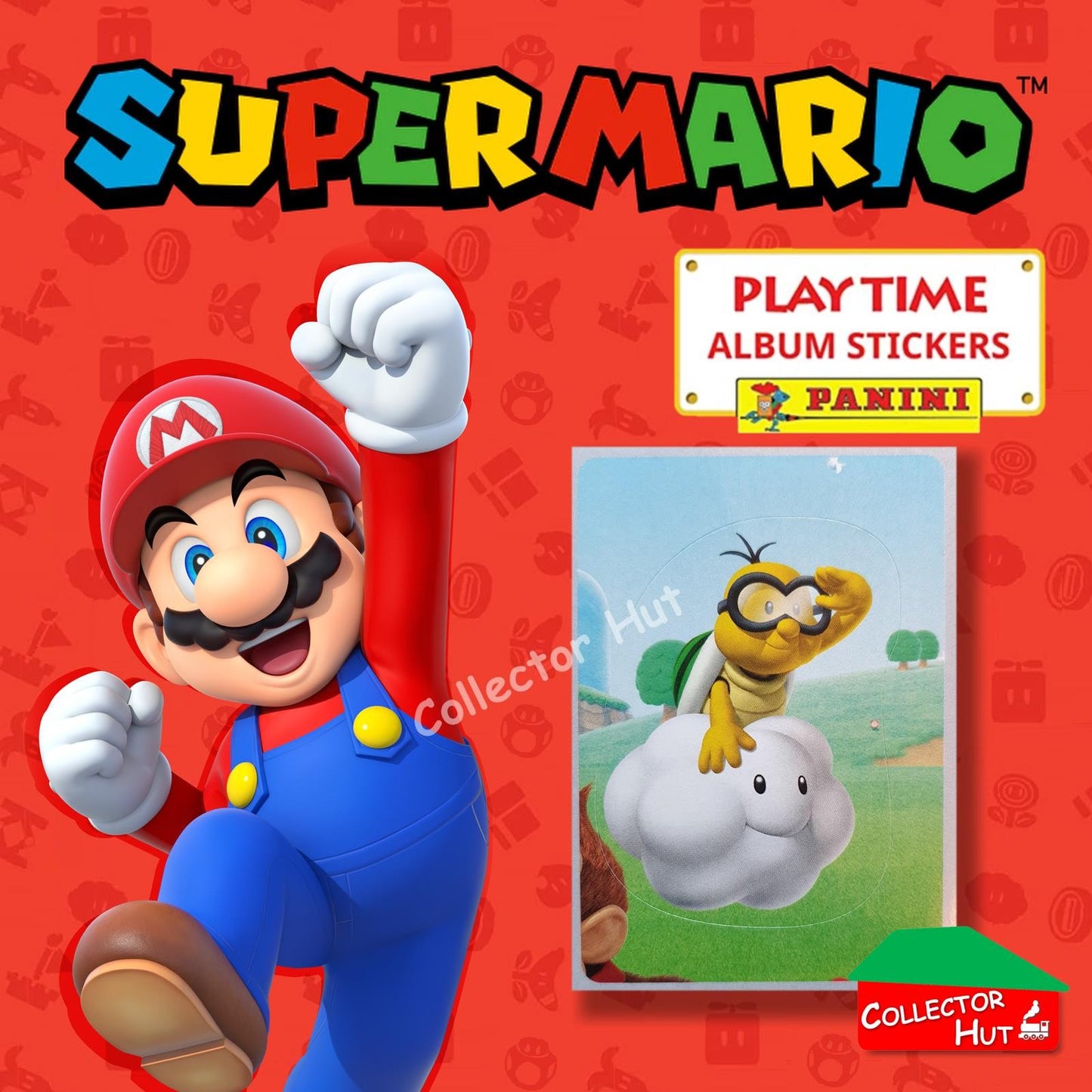 Panini Super Mario Playtime Sticker Collection Singles