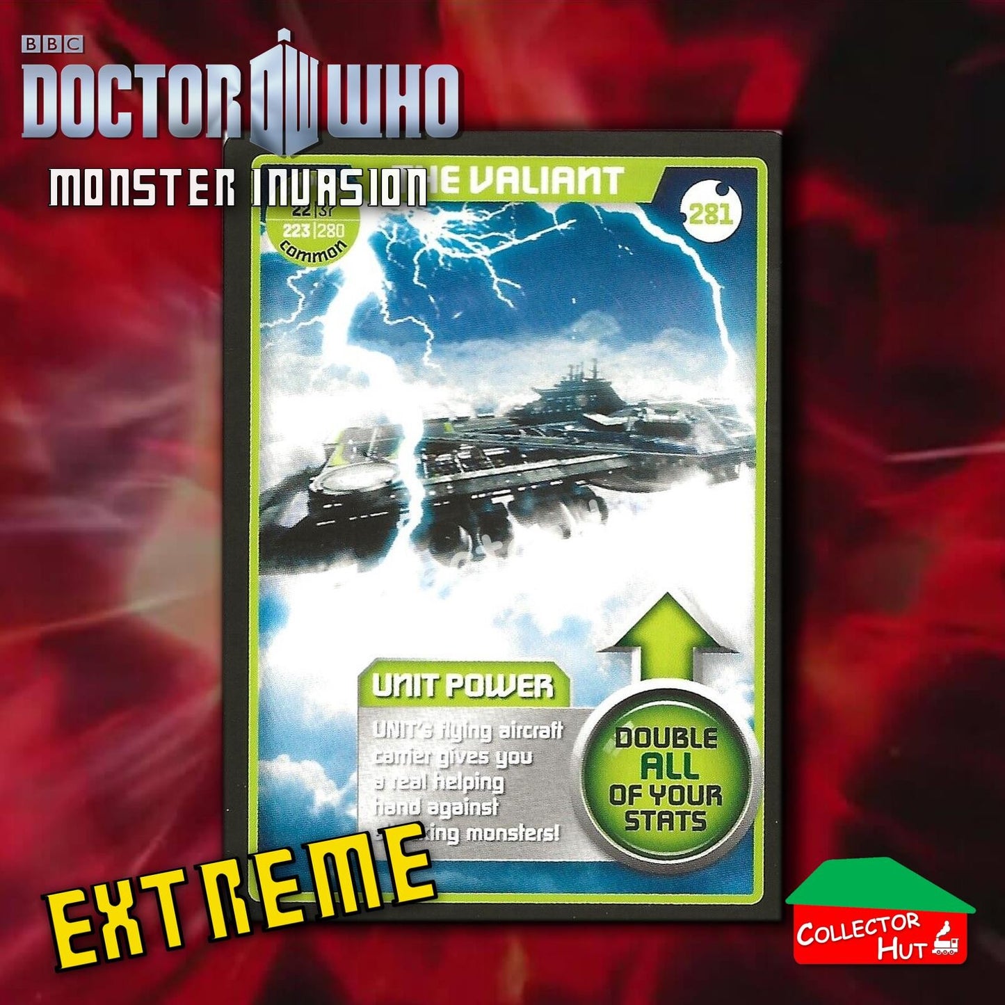 DOCTOR WHO Monster Invasion EXTREME Cards 166-344 New Fresh & Sleeved YOU CHOOSE