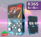 R36S Retro Handheld Games Emulator Console 64GB 128GB GENUINE *LATEST ARKOS OS*