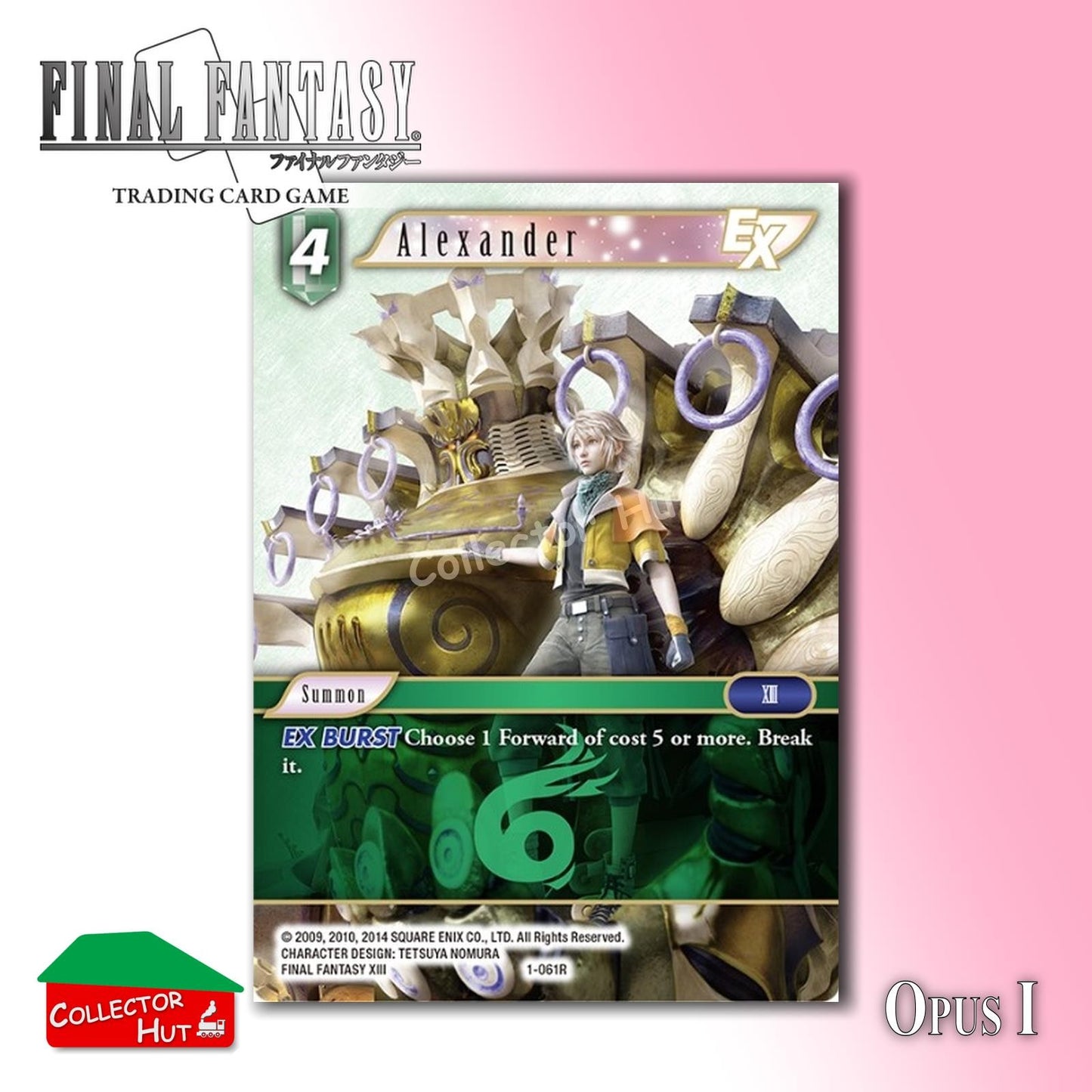Final Fantasy Trading Card Game OPUS I Singles You Choose