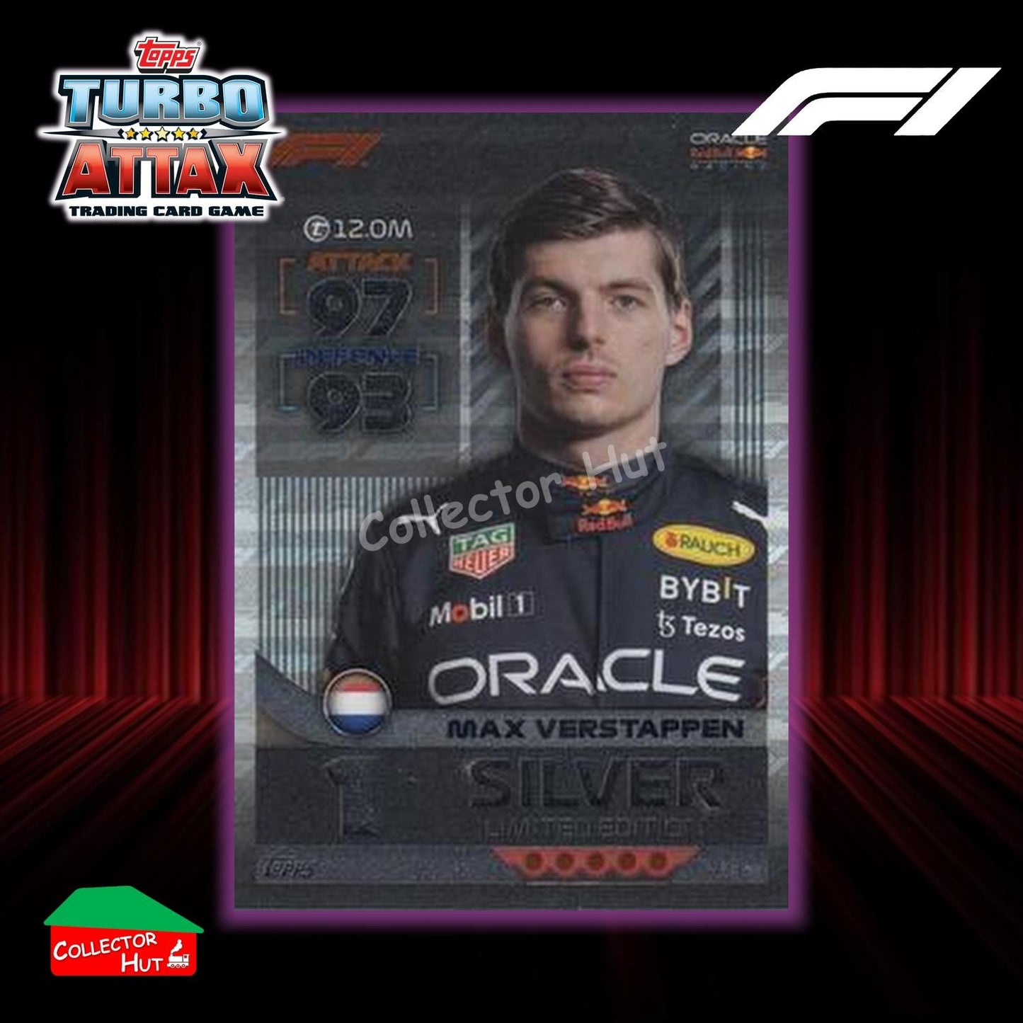 Topps Turbo Attax Formula 1 F1 2022 Limited Edition, 100 Club & Foil Cards
