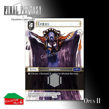 Final Fantasy Trading Card Game OPUS II 2 FOIL CARDS You Choose