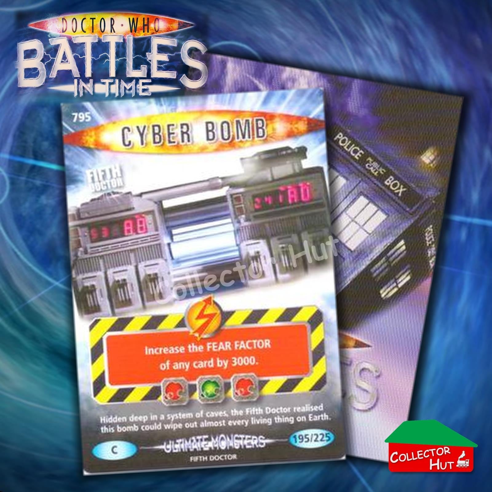 DOCTOR WHO Battles in Time #601-825 ULTIMATE MONSTERS RARE & COMMON Cards