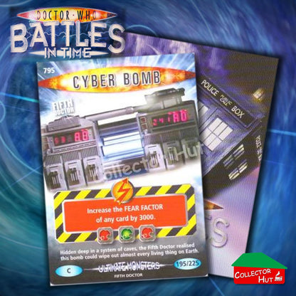 DOCTOR WHO Battles in Time #601-825 ULTIMATE MONSTERS RARE & COMMON Cards