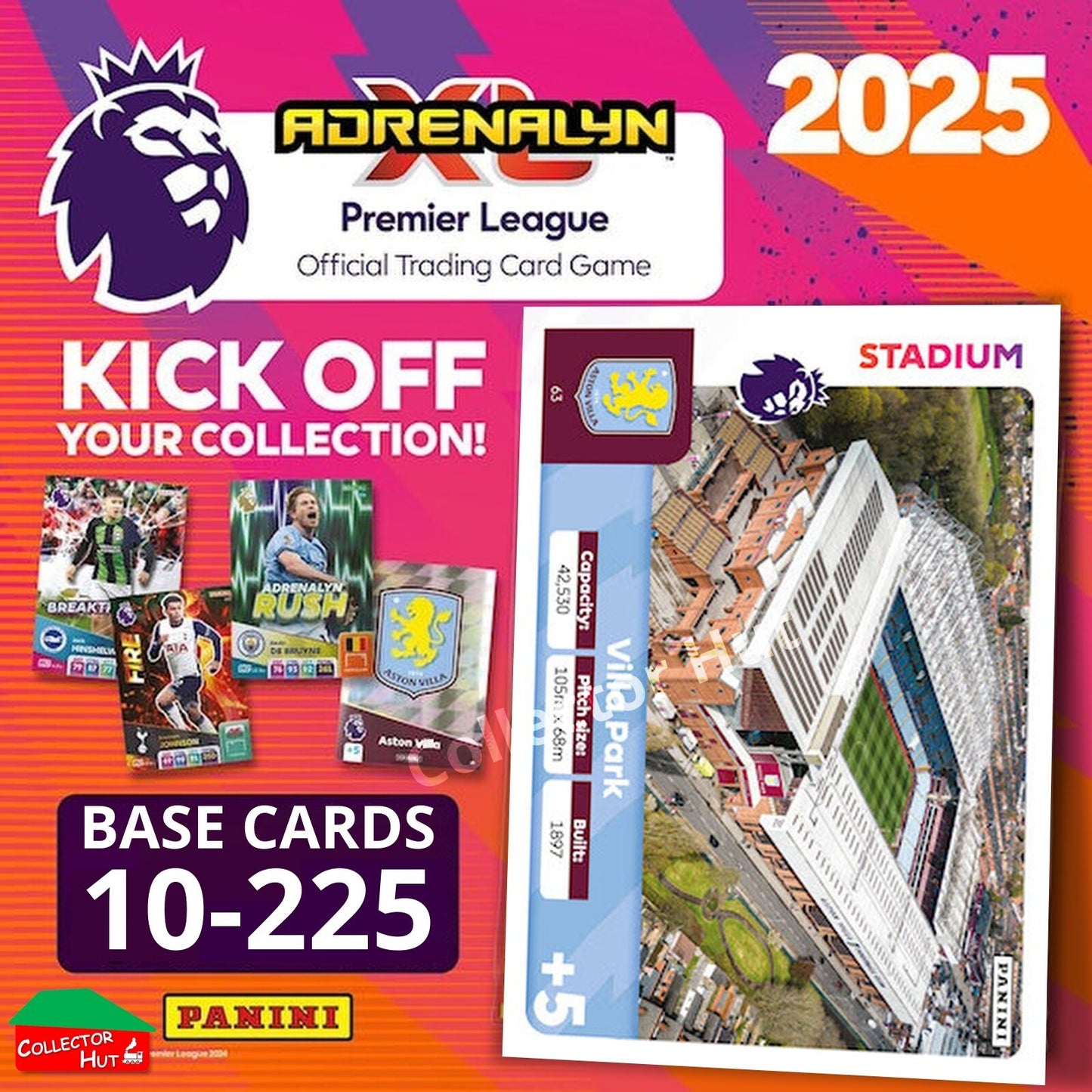 Panini Adrenalyn XL Premier League 2025 2024/25 Base & Foils #10-225