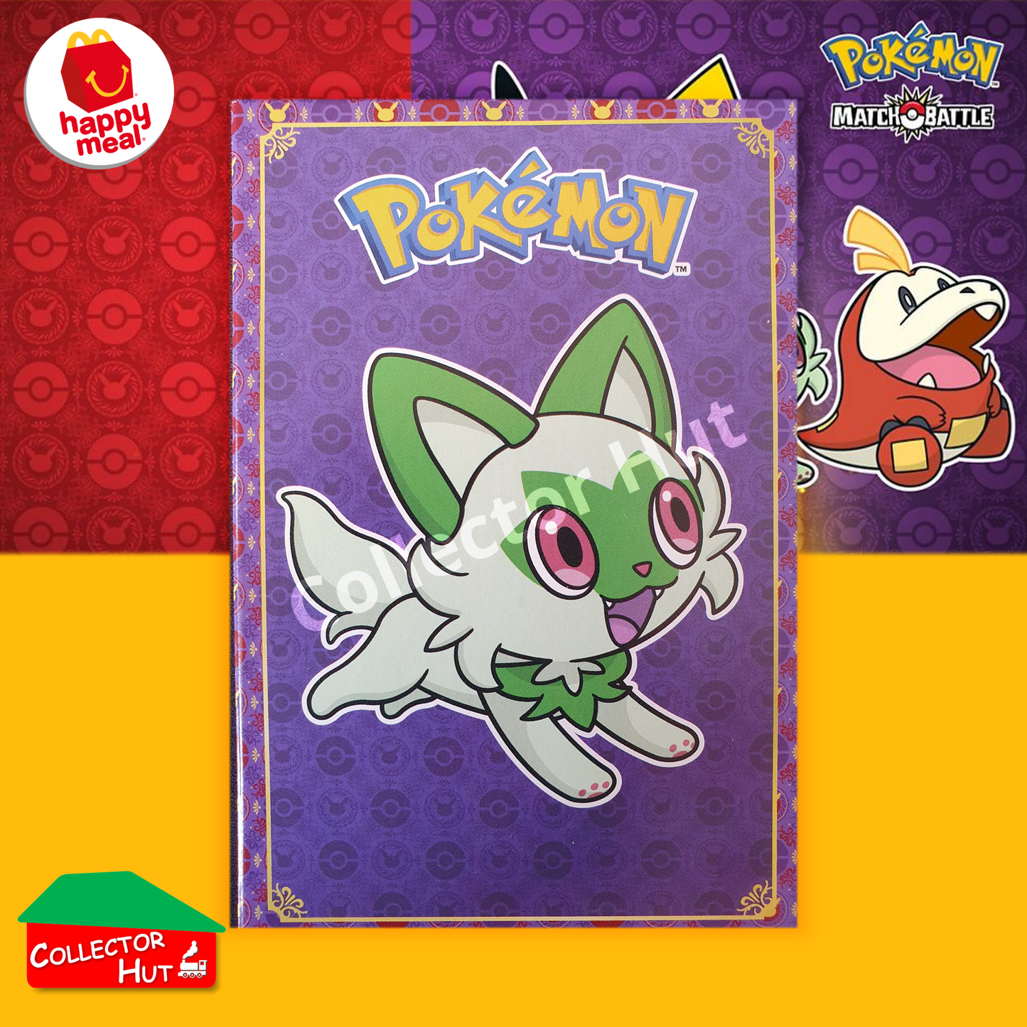 McDonald's Happy Meal 2023 Pokémon Match Battle SINGLE Trading Cards You Choose