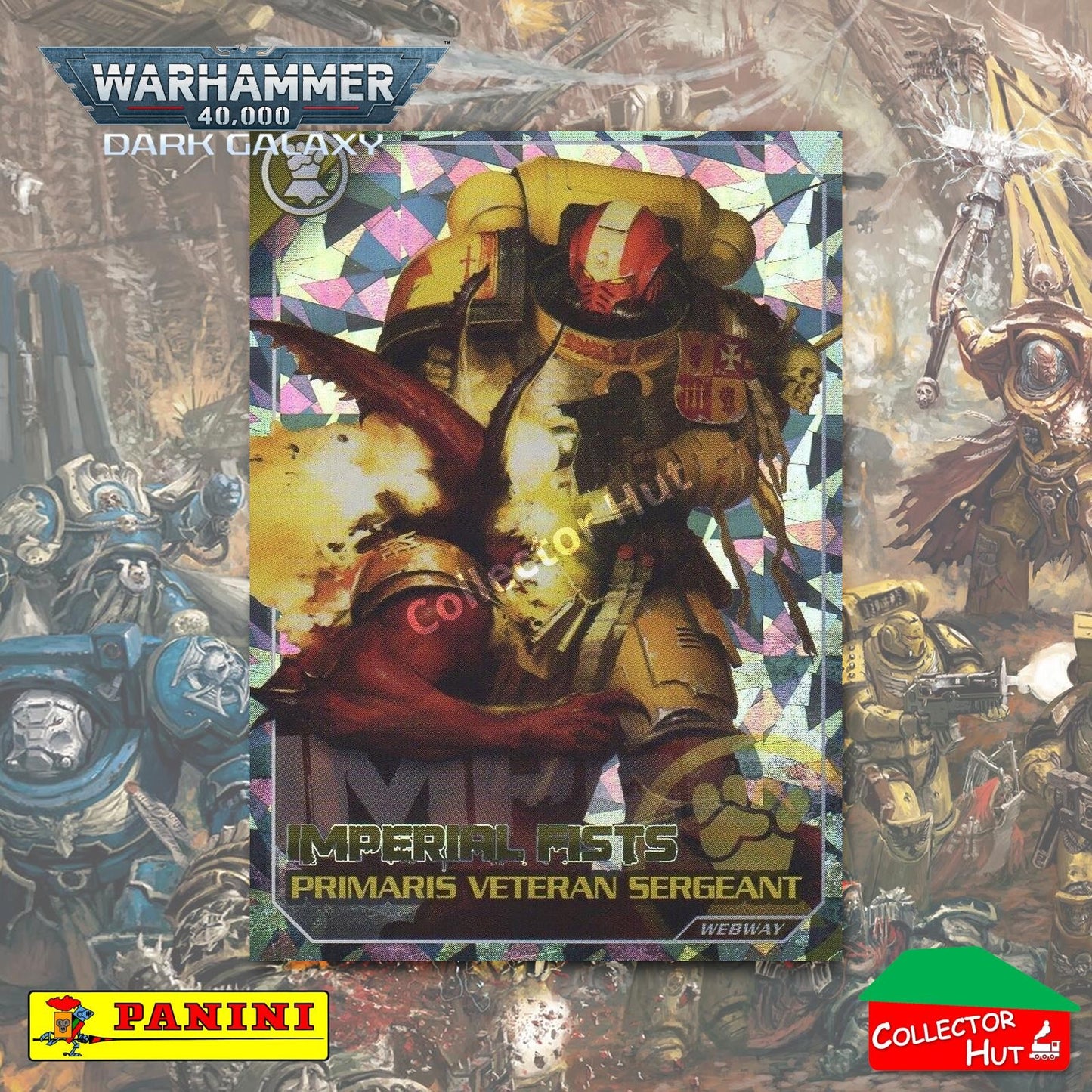 PANINI Warhammer 40,000 Dark Galaxy Webway Inferno Adamantium Limited FOIL Cards