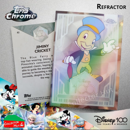 Disney 100 Topps Chrome 2023 REFRACTOR Cards 1-100 Pick Singles