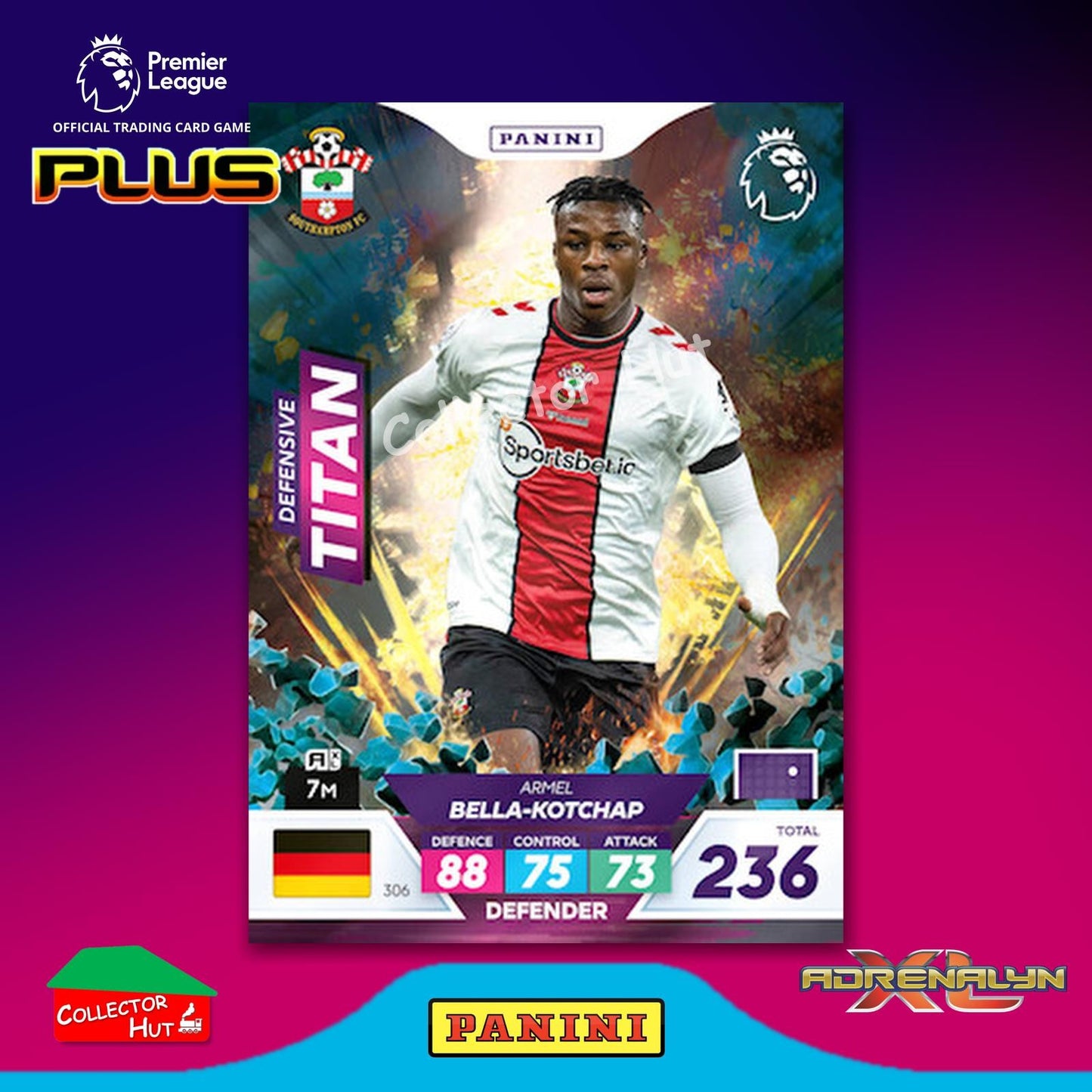 Panini Premier League Adrenalyn XL PLUS 2023 2022/23 Base Cards #190 - #369