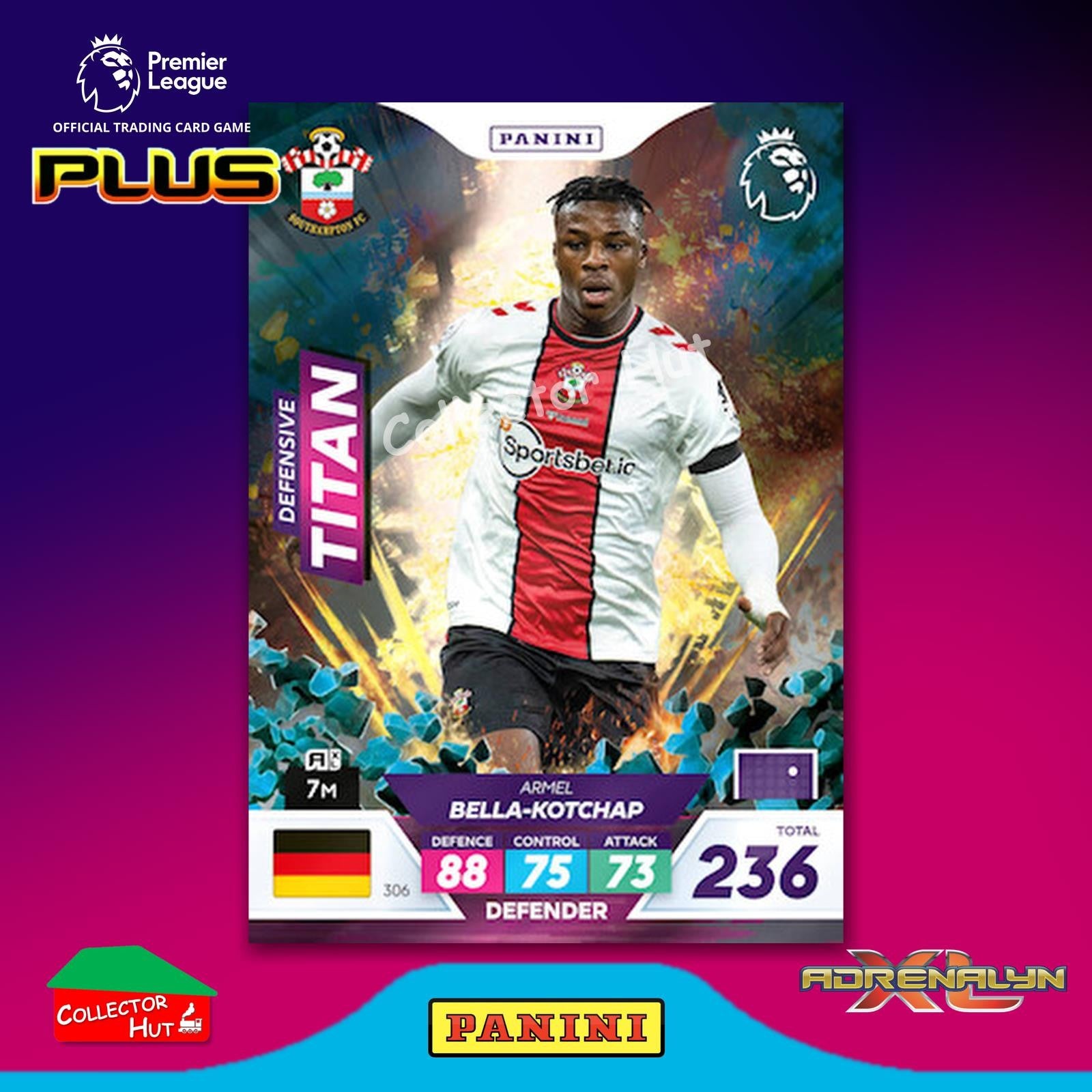 Panini Premier League Adrenalyn XL PLUS 2023 2022/23 Base Cards #190 - #369