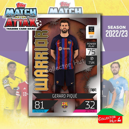 Topps Match Attax Europa Champions League 2022/23 TCG Trading Cards Base 1-189