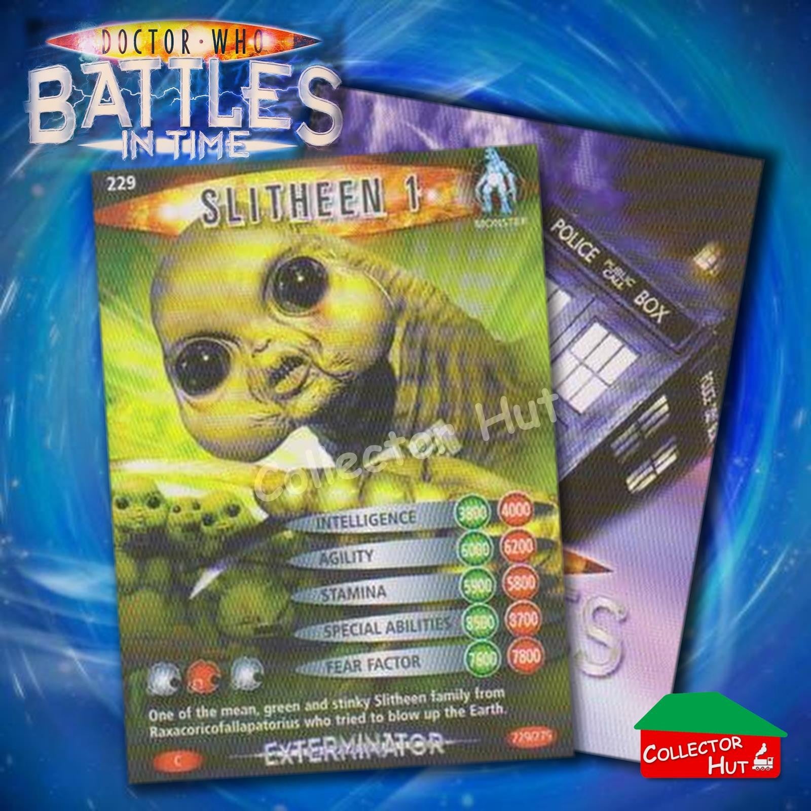 DOCTOR WHO Battles in Time #140-275 EXTERMINATOR RARE & COMMON Cards YOU CHOOSE