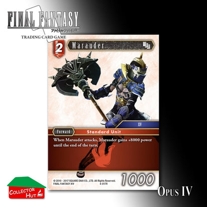 Final Fantasy Trading Card Game OPUS IV 4 Singles You Choose