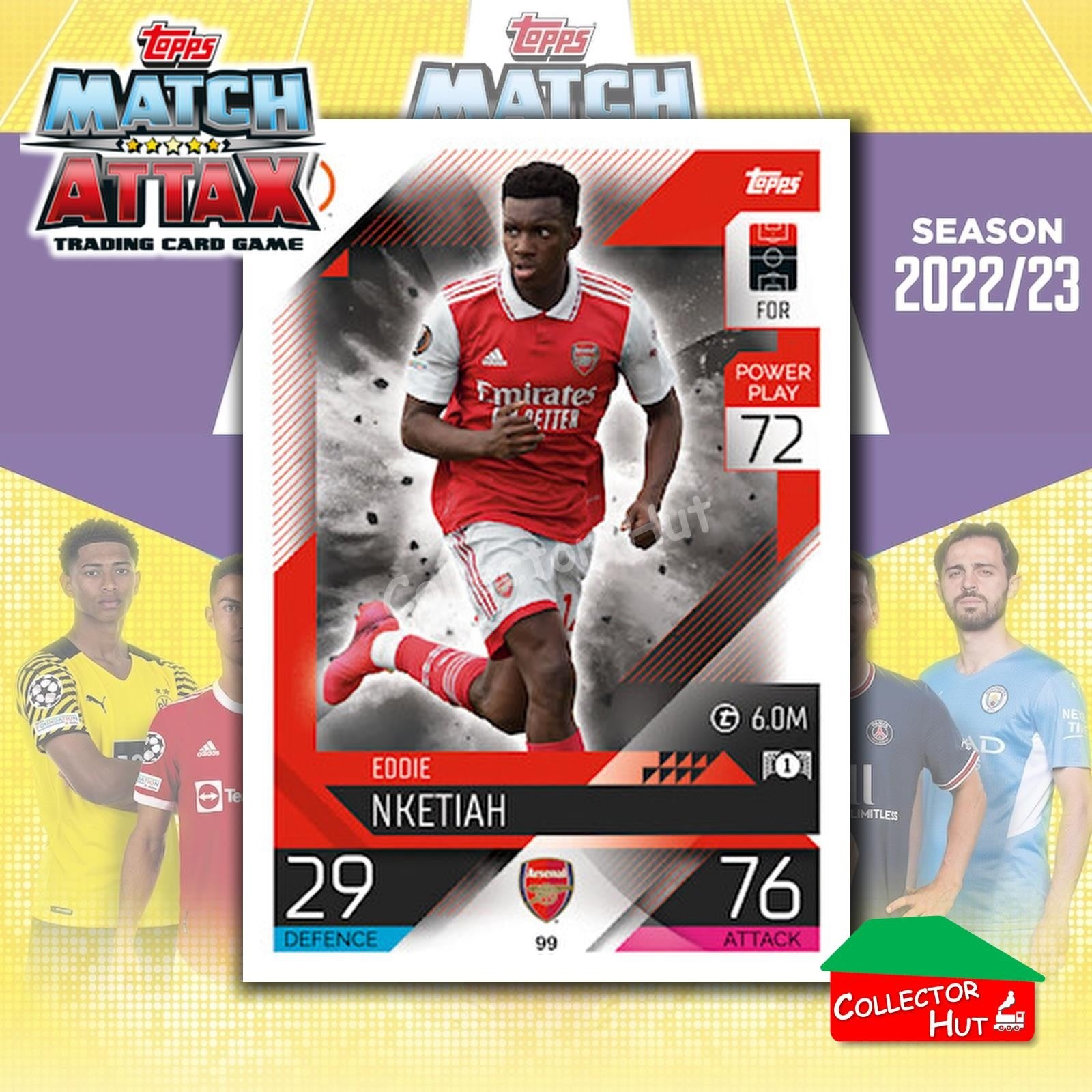 Topps Match Attax Europa Champions League 2022/23 TCG Trading Cards Base 1-189
