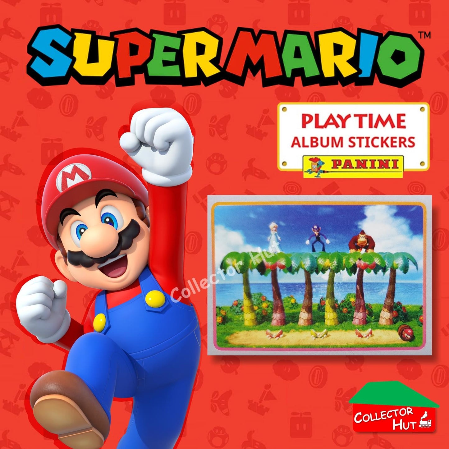 Panini Super Mario Playtime Sticker Collection Singles