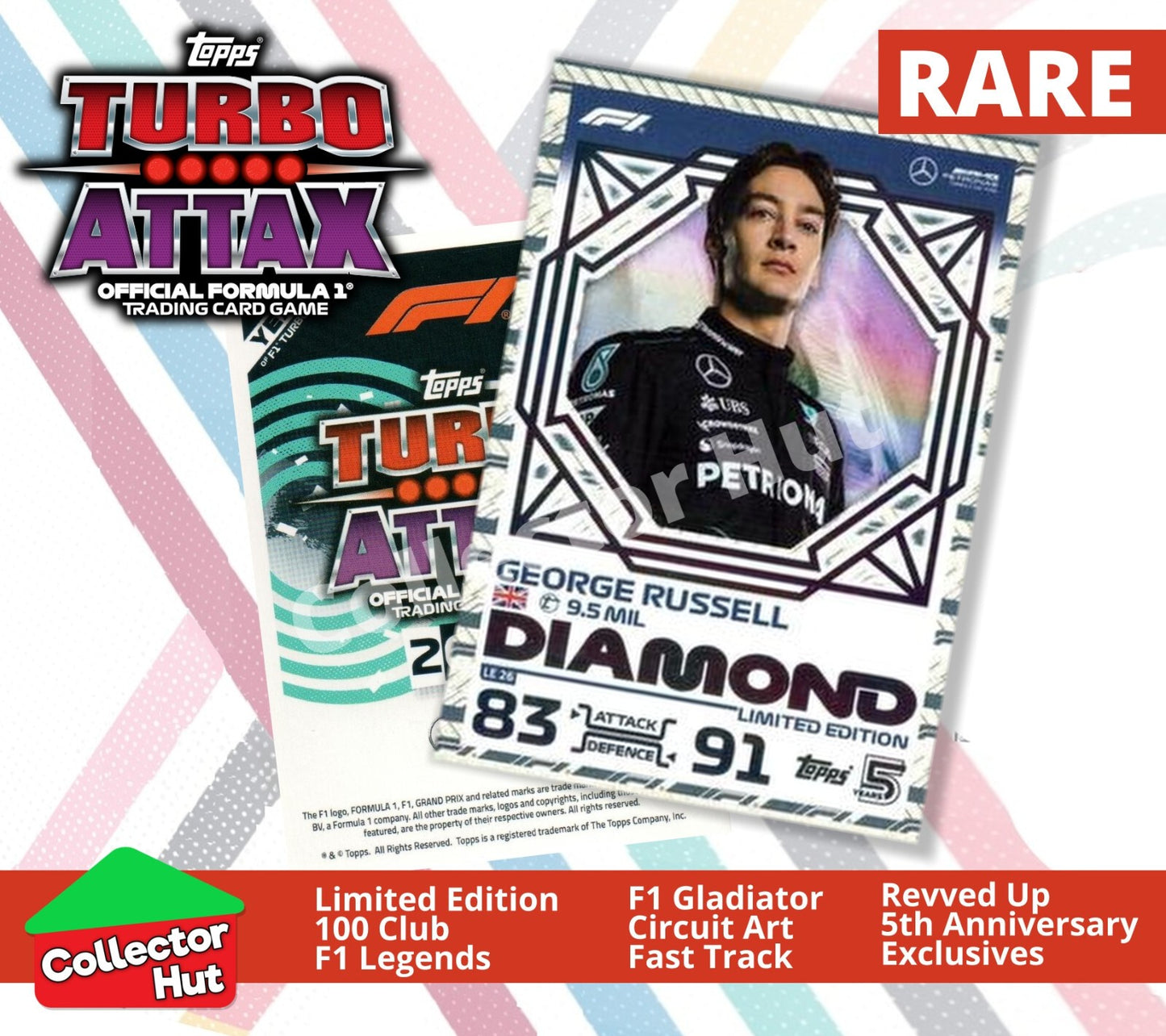 Topps Turbo Attax Formula 1 F1 2024 #313-344 RARE Limited Cards YOU CHOOSE
